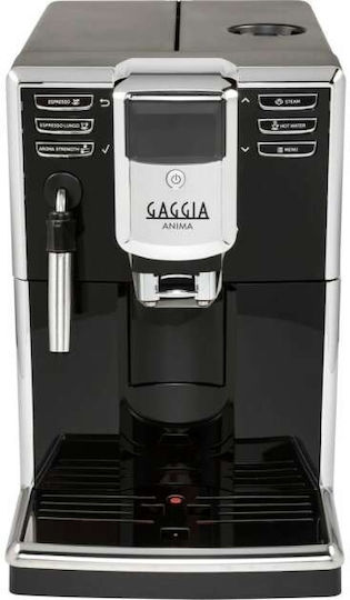 Gaggia Anima Automatische Espressomaschine 1850W Druckreiniger 15bar mit Mahlwerk Schwarz R18760/01