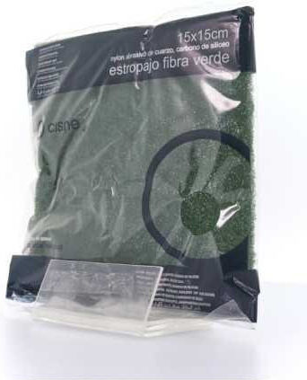 Cisne Scouring Pad Σφουγγάρι Πιάτων 15x15cm Πράσινο