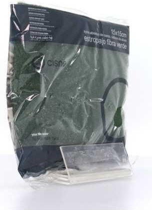 Cisne Scouring Pad Σφουγγάρι Πιάτων 15x15cm Πράσινο