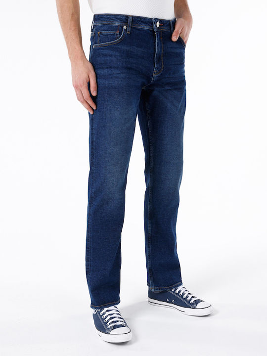 Herren Jeanshose Elastisch Blue