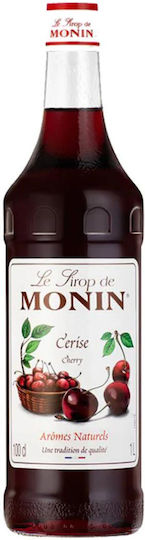 Monin Syrup for Cocktails with Flavor Cherry 1000ml