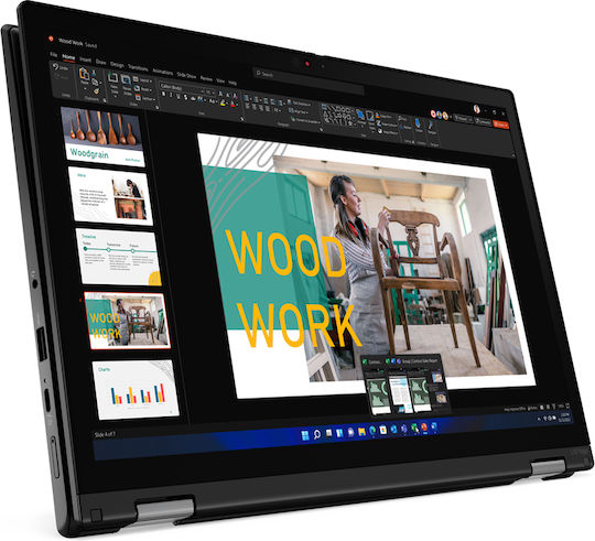 Lenovo ThinkPad L13 Yoga Gen 3 (Intel) 13.3" IPS FHD+ Touchscreen (i5-1235U/16GB/1TB SSD/Windows 11 Pro) (Английски (САЩ) Клавиатура)