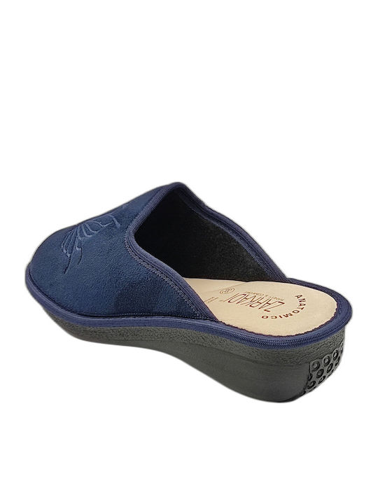 Anatomical Women's Slippers Navy Blue