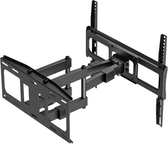 Cabletech UCH0198-3 Βάση Τηλεόρασης Τοίχου με Βραχίονα έως 80"