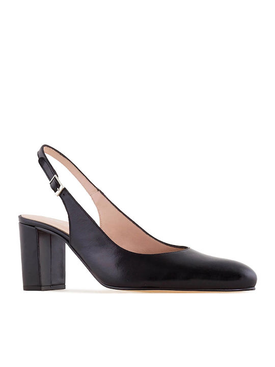 Pantofi cu toc cu Toc Stiletto & Curea Negre