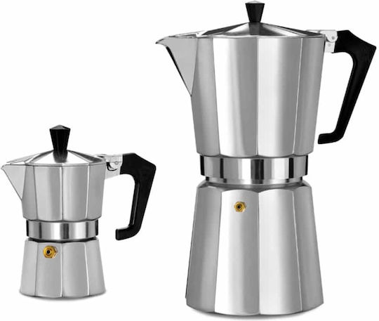 Pezzetti Italexpress Ηλεκτρικό Μπρίκι Espresso 3cups Γκρι