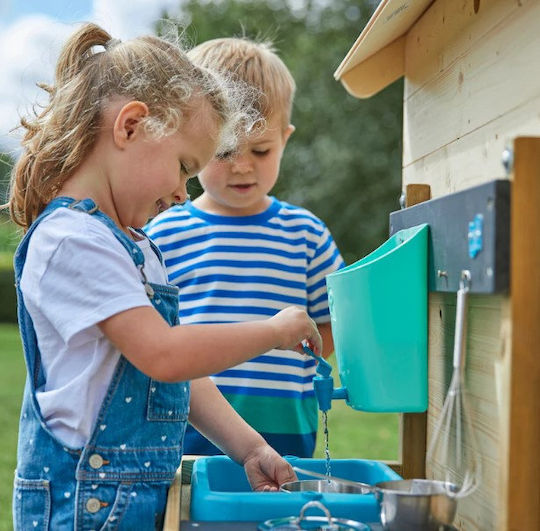Mud Kitchen Medium Wall Accessories & Wooden Outdoor Playhouse