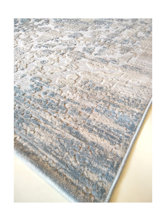 Klonaras Muse 522 Σετ Μοντέρνα Χαλιά Κρεβατοκάμαρας Blue 2004547 3τμχ