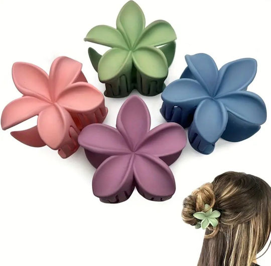 Velvet Hair Claw 8cm – K 0204-74 Green Green
