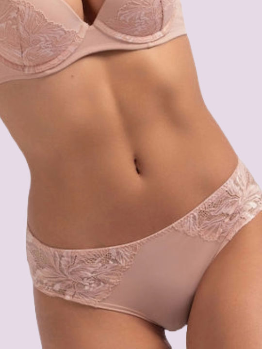 Women's Slip 2Pack with Lace Beige - Black