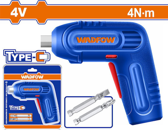 Wadfow WCV4628 Κατσαβίδι Μπαταρίας 4V