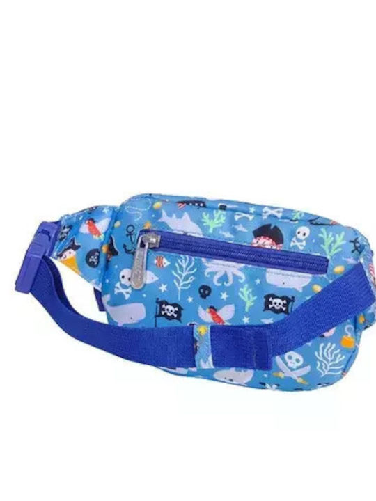 A Little Lovely Company Kids Waist Bag Blue 23cmx5cmx13cmcm