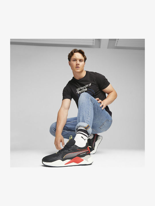 RS-X 3D Чънки Маратонки Puma Black / Puma Red