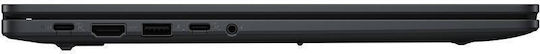 Asus ExpertBook BM1 BM1503CDA-S70259 15.6" (Ryzen 5-7535U/16GB/512GB SSD/Без операционна система) Gentle Grey (Международна английска клавиатура)