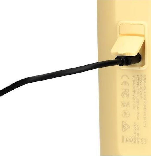 Buydeem Ηλεκτρική Μηχανή 20bar 12V / 24V Mellow Yellow OTEM-01-MY