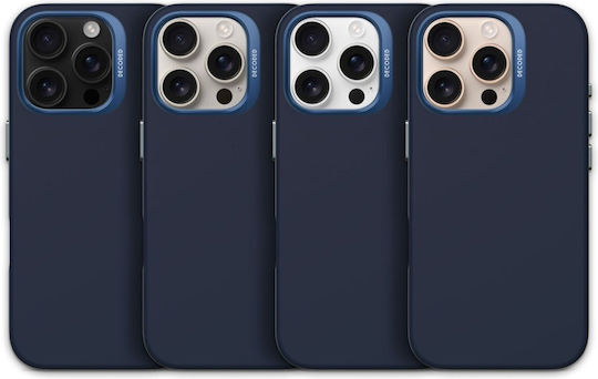 Decoded Back Cover Silicon 1.2mm Albastru marin (iPhone 16 Pro Max)