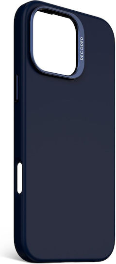 Decoded Back Cover Silicon 1.2mm Albastru marin (iPhone 16 Pro Max)