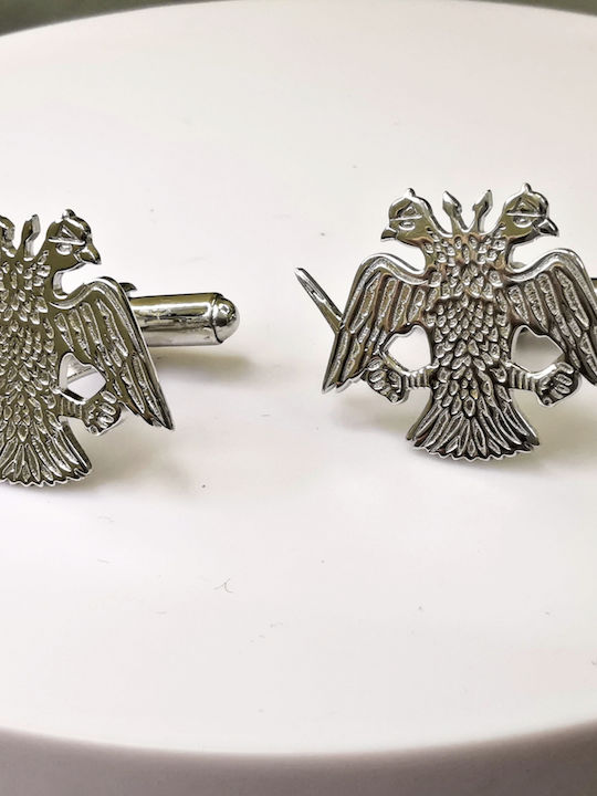 Aris Dentopoulos Jewellery Μανικετόκουμπα από Ασήμι