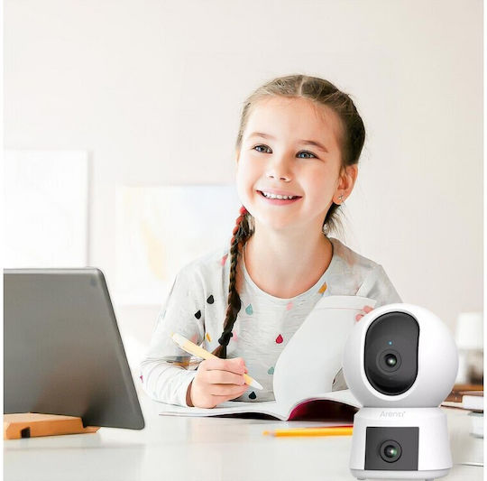 Arenti P3TT-EU IP Dual Κάμερα Παρακολούθησης Wi-Fi Full HD+ 4MP με Αμφίδρομη Επικοινωνία
