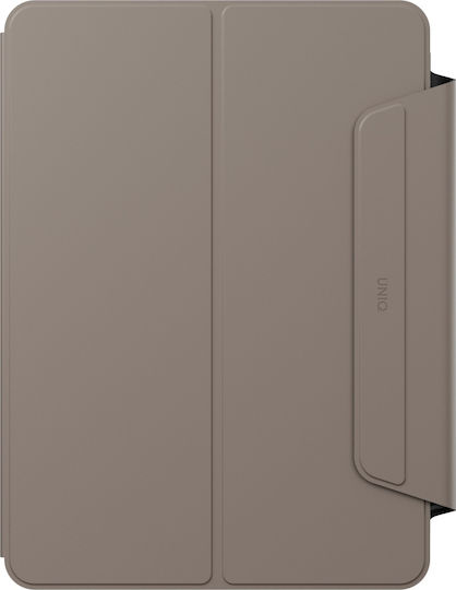 Uniq Rovus Snapmount Magnetic 360 Klappdeckel Drehbar Robust Gray (iPad 11 A16 (2025), iPad 10,9 10)