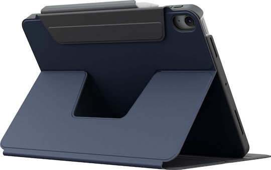 Uniq Rovus Snapmount Magnetic 360 Flip Cover Rotating Durable Navy Blue (iPad Air 11 (M2/M3), iPad Air 10.9)