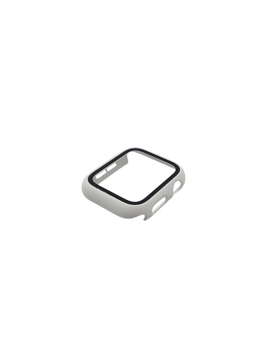 Naxius Μεταλλική Θήκη σε Λευκό χρώμα για Apple Watch S4, S5, S6, SE 44mm Naxius Μεταλλική Θήκη σε Λευκό χρώμα για Apple Watch S4, S5, S6, SE 44mm