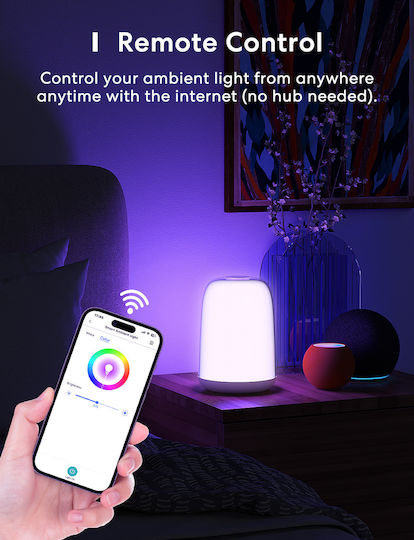 Meross Smart Φωτιστικό LED RGB Meross Smart Φωτιστικό LED RGB