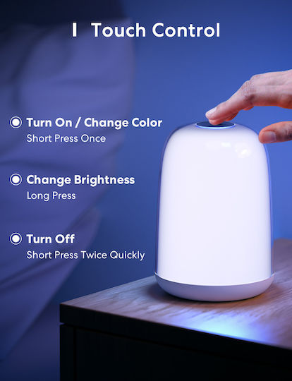 Meross Smart Διακοσμητικό Φωτιστικό LED RGB