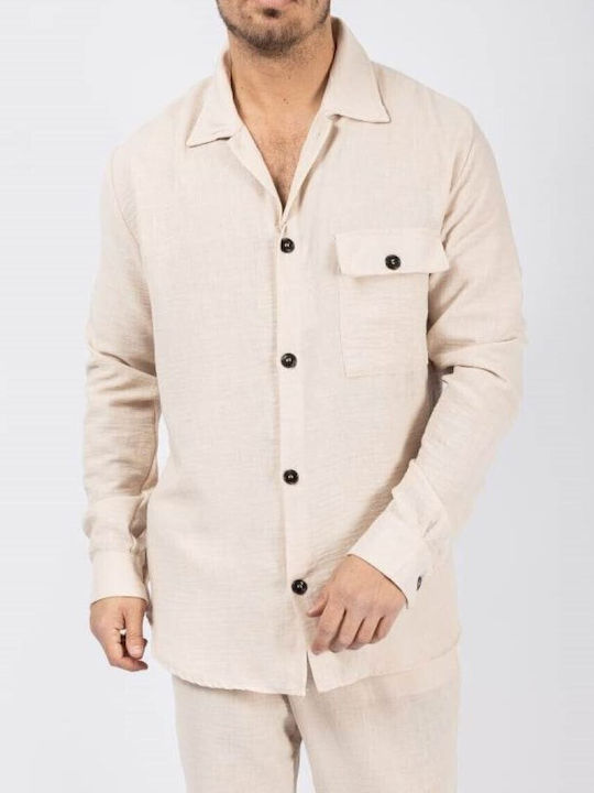 Trousers Elastic Beige