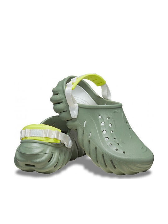 Crocs Echo Σαμπό Πράσινα