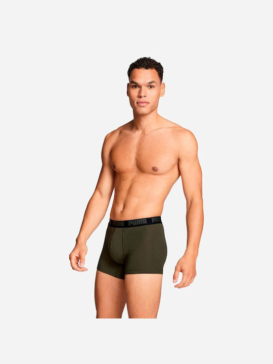 Everyday Basic Ανδρικά Μποξεράκια Λαδί 2Pack