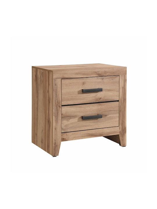 Nachttisch Solid Beige 58x41x62cm
