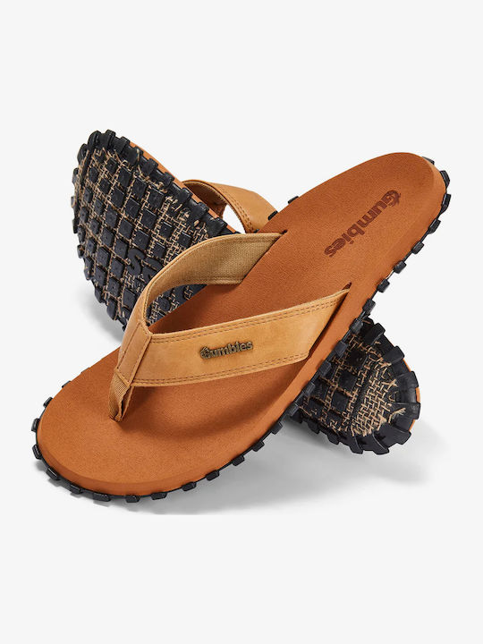 Herren Flip Flops Braun