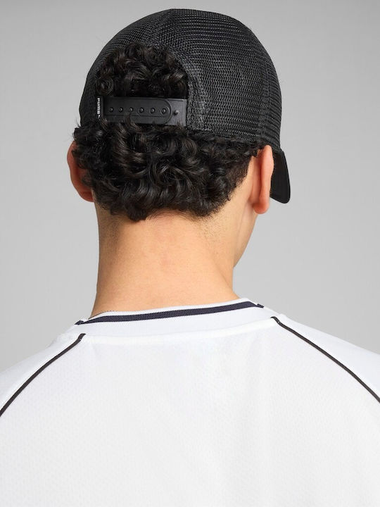 Puma Ess No 1 Logo Trucker Cap Μαύρο