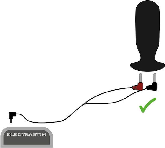 Electrastim Stimulator BDSM Accessory σε Ασημί Χρώμα