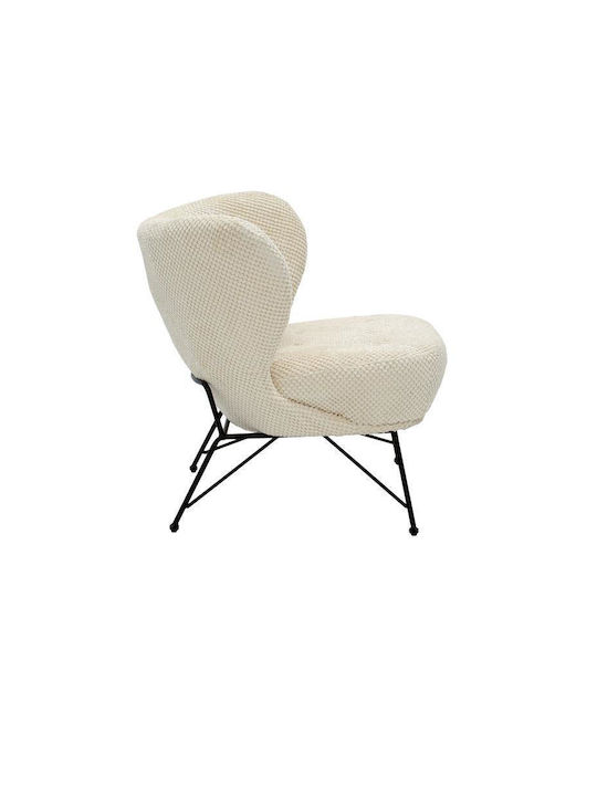 Celestia Armchair White 80x94x82cm