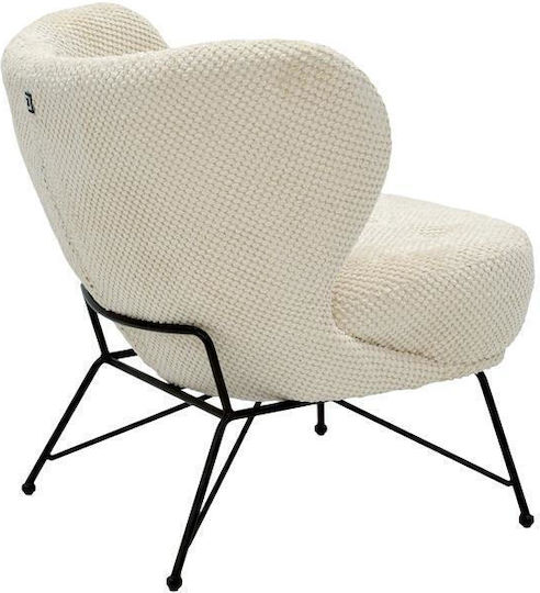 Celestia Armchair White 80x94x82cm