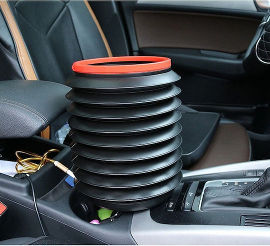 Foldable Car Bucket Container 4l Black Oem