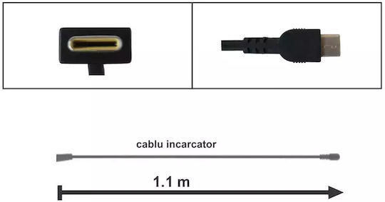 Încărcător pentru laptop Dell 20V 4.5A 90W Usb-C Mentor Premium