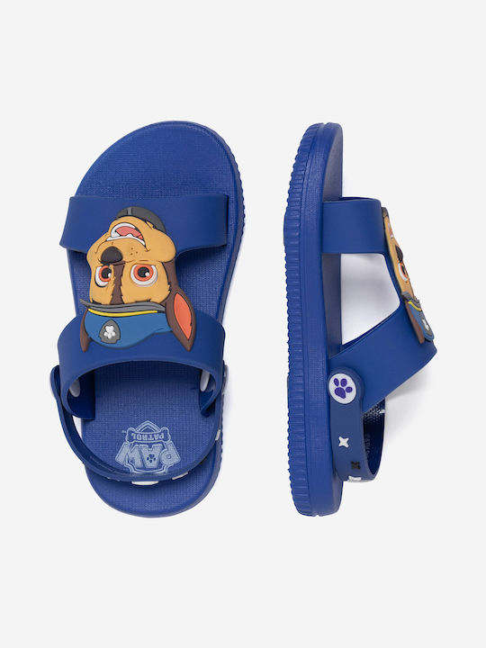 Kinder Badeschlappen Pfoten-Patrouille Braun