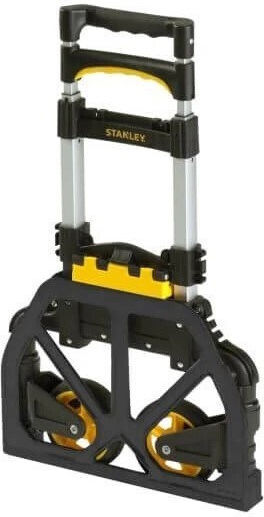 Stanley Καρότσι Μεταφοράς Πτυσσόμενο για Φορτίο Βάρους έως 70kg σε Μαύρο Χρώμα