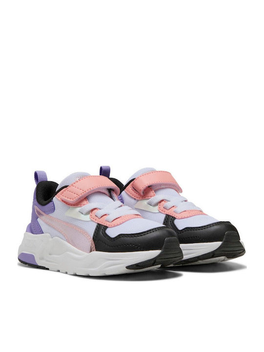 TRINITY LITE Kids Sneakers with Scratch White