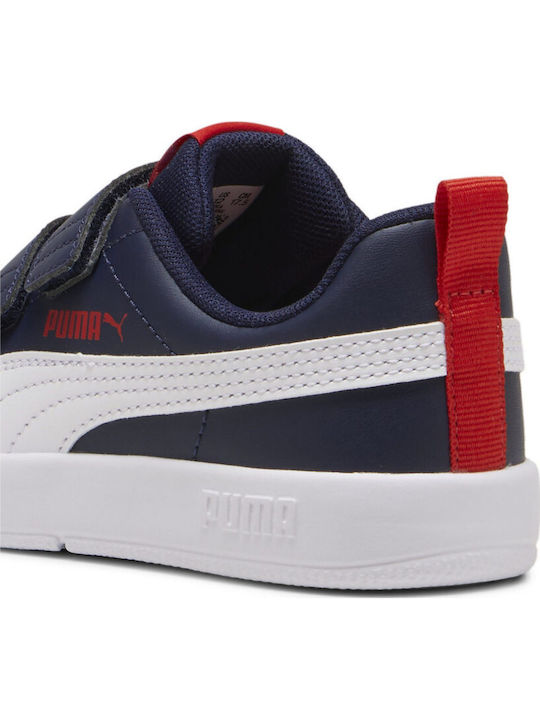Courtflex V3 V Ps Kids Sneakers with Scratch Blue