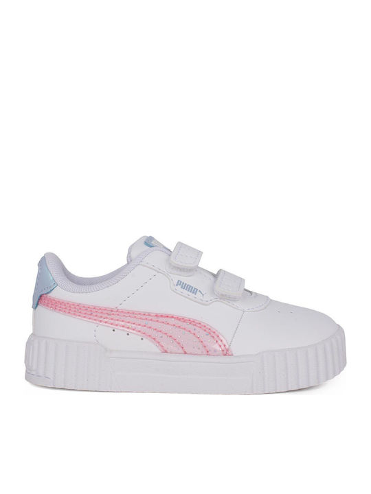 Carina 3.0 Kids Sneakers with Scratch White