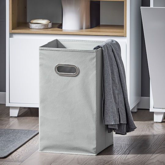 SoBuy Badezimmerschrank Wäscherei B35xT30xH105cm Weiß