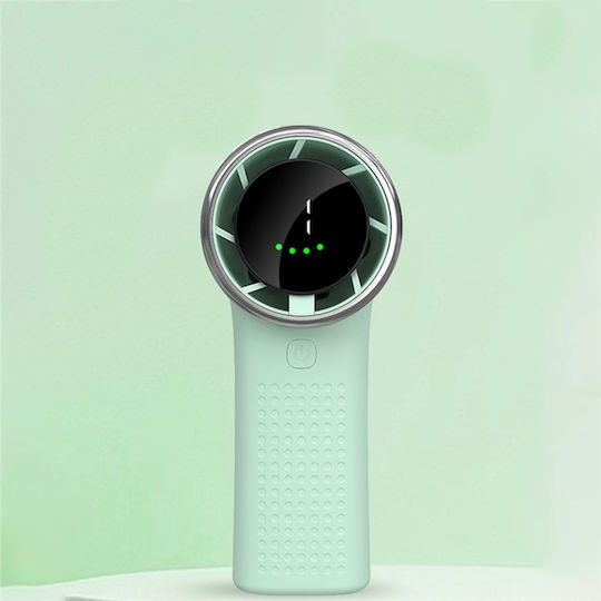 Mini Tragbarer Ventilator A8 LED-Anzeige 5 Geschwindigkeiten Usb-c 3600mAh Batteriekapazität Leise Kompakt Rosa