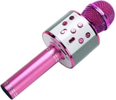 Μικρόφωνο Karaoke Ασύρματο Ροζ