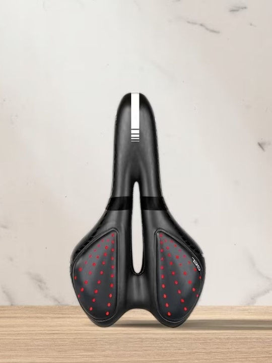 Șa De Bicicletă Neagră 270 x 160 mm