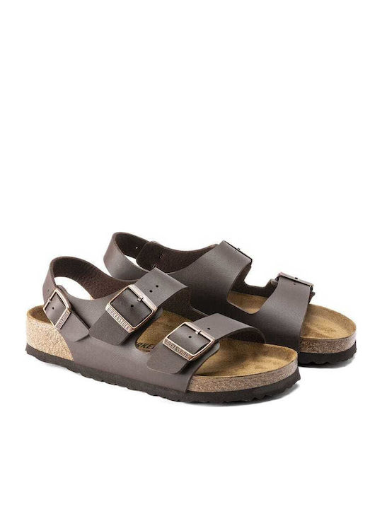 Bs Classic Milano Bf Men's Sandals Brown Narrow Fit