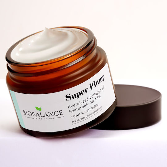 Alpaya Dermaceuticals Super Plump 3% Colagen Hidrolizat + 3D Acid Hialuronic 1.5% Rich Cremă de Fata Hidratare & Anti-îmbătrânire cu Acid Hialuronic & Colagen 50ml